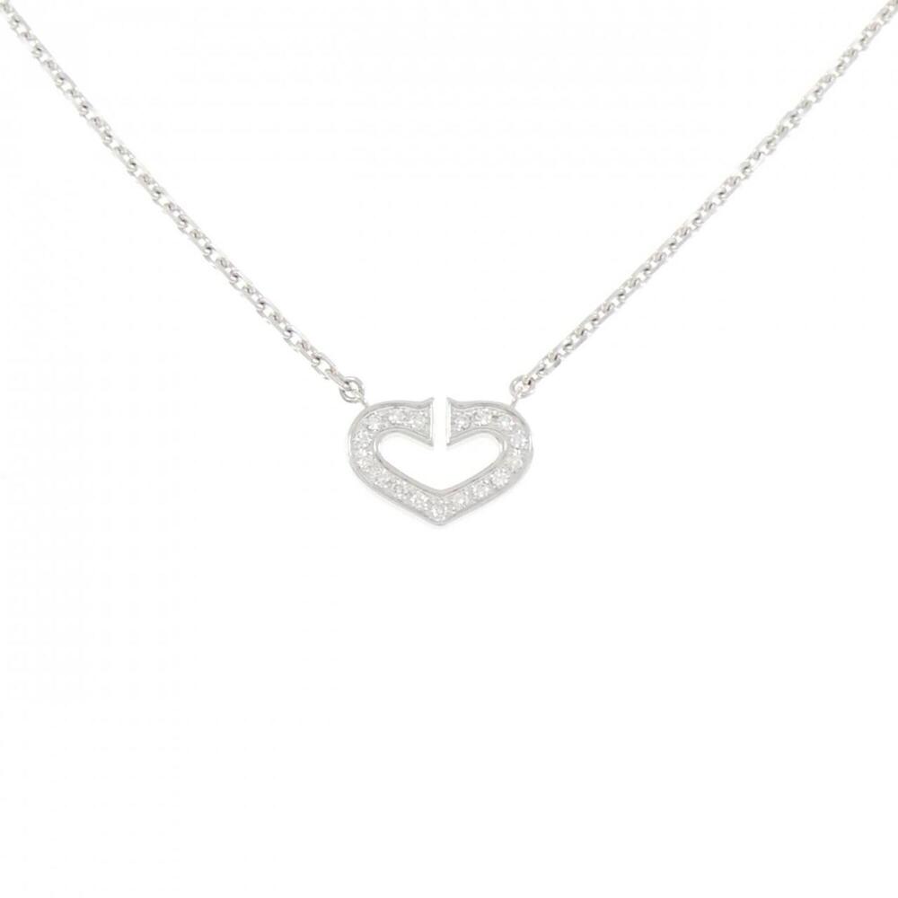 CARTIER Silver Heart Necklace